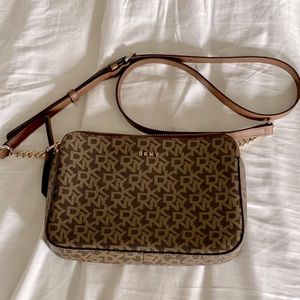 DKNY Veronica Double Zip Cross Body Bag